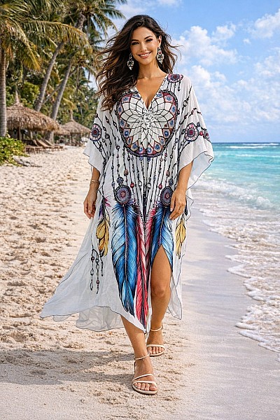 BEACH COVER UP DRESS